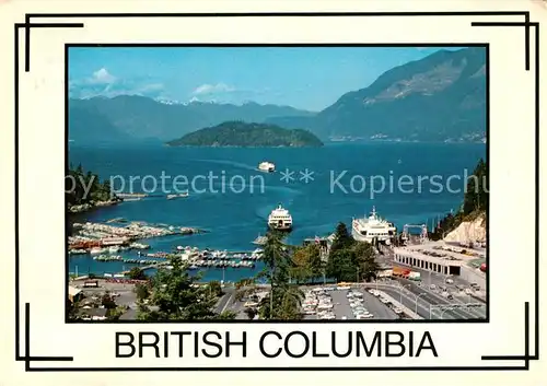AK / Ansichtskarte West Vancouver Horseshoe Bay