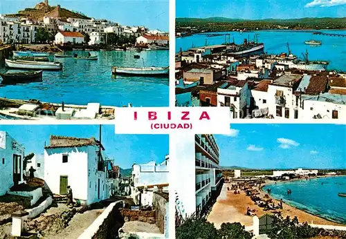 AK / Ansichtskarte Ibiza Islas Baleares Stadtansichten Kat. Ibiza