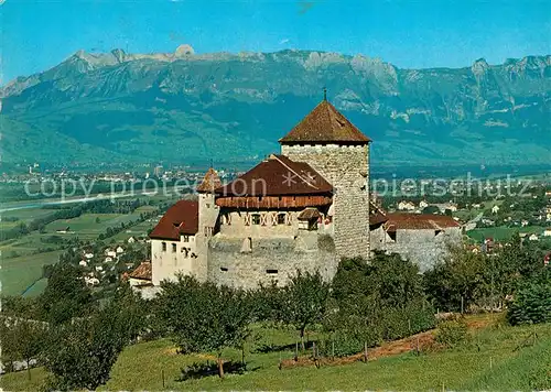 AK / Ansichtskarte Vaduz Liechtenstein Schloss