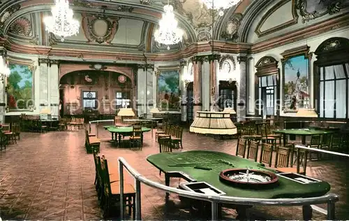 AK / Ansichtskarte Casino Spielbank Monte Carlo Salle de la Roulette  Kat. Spiel