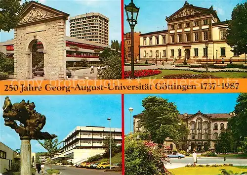 AK / Ansichtskarte Goettingen Niedersachsen Georg August Universitaet Kat. Goettingen