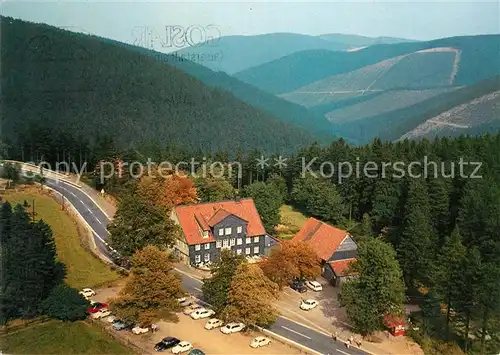 AK / Ansichtskarte Auerhahn Goslar Fliegeraufnahme Berggasthof  Kat. Goslar