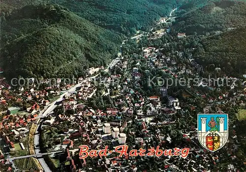 AK / Ansichtskarte Harzburg Bad Fliegeraufnahme Kat. Bad Harzburg