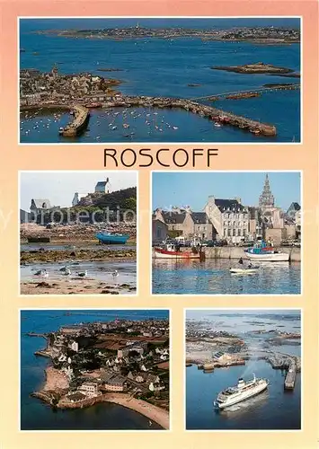 AK / Ansichtskarte Roscoff Gare maritime plage Roch Kroum Kat. Roscoff