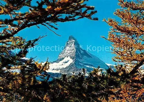 AK / Ansichtskarte Matterhorn VS Zermatt Kat. Matterhorn