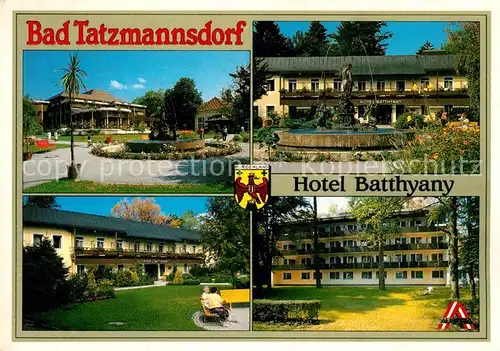 AK / Ansichtskarte Bad Tatzmannsdorf Burgenland Hotel Batthyany Kat. Bad Tatzmannsdorf