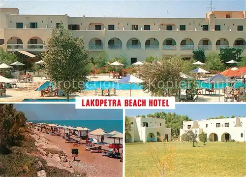 AK / Ansichtskarte Lakopetra Beach Hotel Pool Strand
