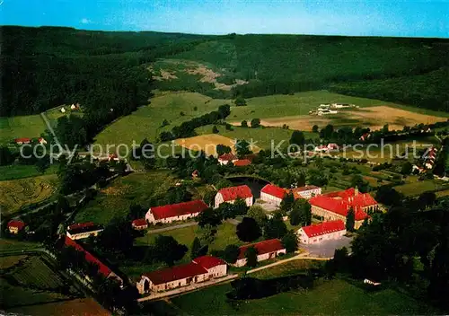 AK / Ansichtskarte Warburg Westfalen Jugendhaus Hardehausen Fliegeraufnahme Kat. Warburg