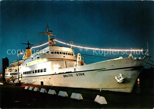 AK / Ansichtskarte Schiffe Ships Navires M S Baltic Star 