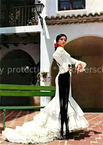 AK / Ansichtskarte Tanz Taenzer Flamenco Frau Spanien