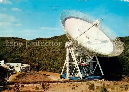 AK / Ansichtskarte Funk Radioteleskop Effelsberg Muenstereifel  Kat. Technik