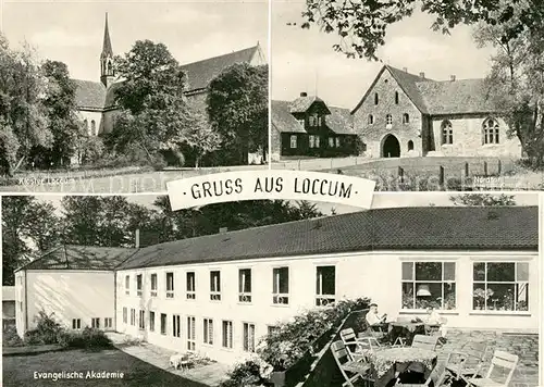 AK / Ansichtskarte Loccum Kloster Nordtor Evangelische Akademie Kat. Rehburg Loccum