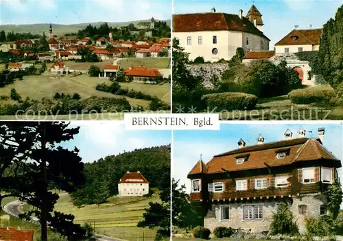 AK / Ansichtskarte Bernstein Burgenland Schlosshotel Jugendherberge Madonnenschloessl Kat. Bernstein