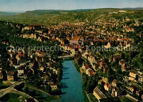 AK / Ansichtskarte Tuebingen Fliegeraufnahme Neckar und Schloss Kat. Tuebingen