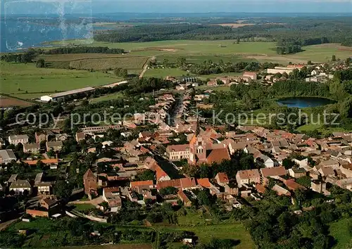 AK / Ansichtskarte Usedom Fliegeraufnahme Panorama Sankt Marienkirche Kat. Usedom