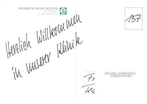 AK / Ansichtskarte Neu Fahrland Fliegeraufnahme Heinrich Heine Klinik Kat. Potsdam
