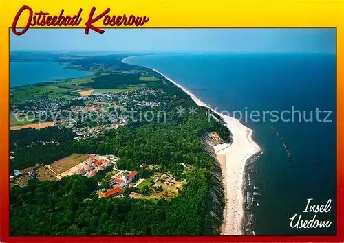 AK / Ansichtskarte Koserow Ostseebad Usedom Fliegeraufnahme Kat. Koserow