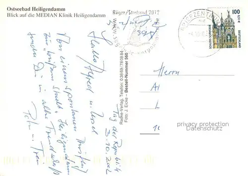 AK / Ansichtskarte Heiligendamm Ostseebad Fliegeraufnahme Median Klinik Kat. Bad Doberan