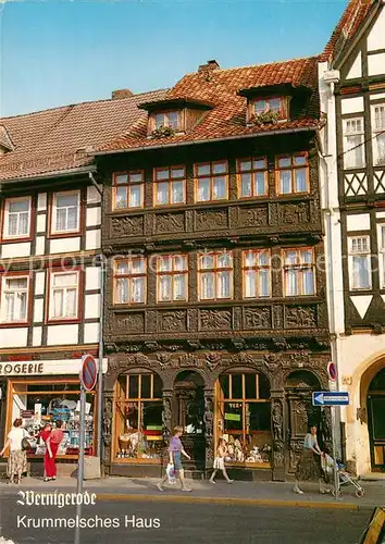 AK / Ansichtskarte Wernigerode Harz Krummesches Haus Kat. Wernigerode