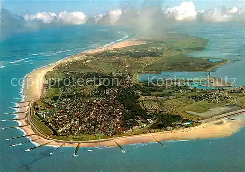 AK / Ansichtskarte Norderney Nordseebad Fliegeraufnahme Kat. Norderney