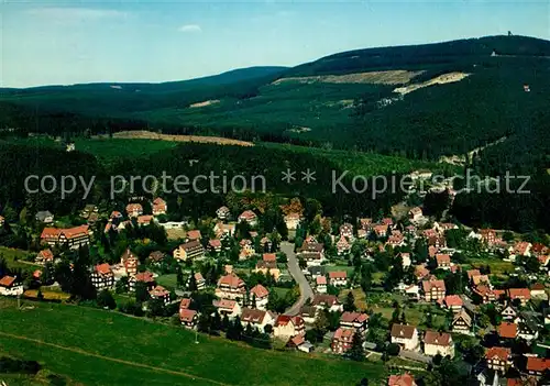 AK / Ansichtskarte Braunlage Fliegeraufnahme  Kat. Braunlage Harz