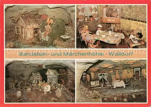 AK / Ansichtskarte Walldorf Meiningen Sandstein Maerchenhoehle Kat. Walldorf Meiningen