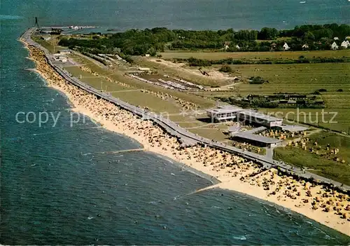 AK / Ansichtskarte Doese Fliegeraufnahme Strandhaus Promenade Kat. Cuxhaven