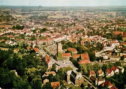 AK / Ansichtskarte Delmenhorst Fliegeraufnahme Kirche  Kat. Delmenhorst