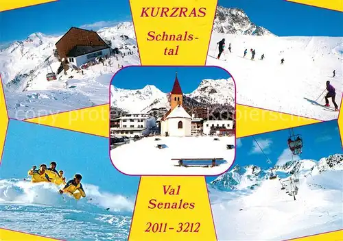 AK / Ansichtskarte Kurzras Schnals Schnalstal Bergstation Grawand Hochjochferner Lazaunlift Kat. Schnals Bozen Suedtirol