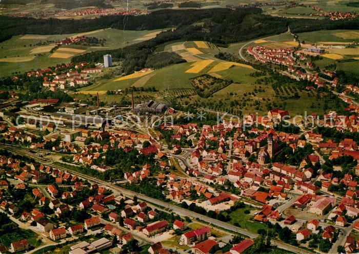AK / Ansichtskarte Wasseralfingen Fliegeraufnahme Kat. Aalen Nr