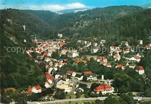 AK / Ansichtskarte Bad Berneck Fliegeraufnahme Kat. Bad Berneck Fichtelgebirge