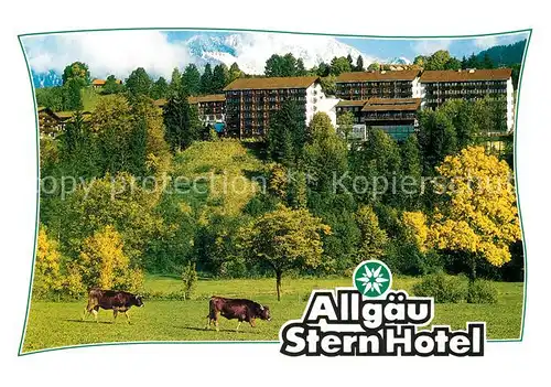 AK / Ansichtskarte Sonthofen Oberallgaeu AllgaeuSternHotel Kat. Sonthofen