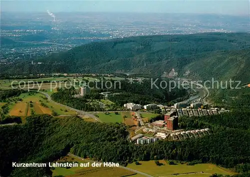 AK / Ansichtskarte Lahnstein Kurzentrum Lahnstein auf der Hoehe Fliegeraufnahme Kat. Lahnstein