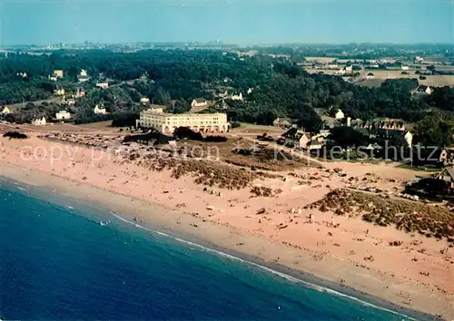 AK / Ansichtskarte Sables d Or les Pins Vue aerienne La Plage Kat. Frehel