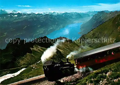 AK / Ansichtskarte Brienz Rothornbahn  Kat. Eisenbahn
