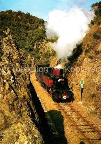AK / Ansichtskarte Lokomotive Chemin de Fer du Vivarais Lyon  Kat. Eisenbahn