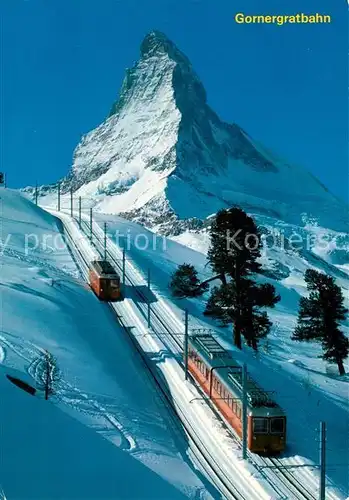 AK / Ansichtskarte Gornergratbahn Zermatt Matterhorn  Kat. Gornergrat