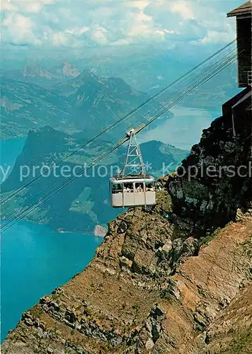 AK / Ansichtskarte Seilbahn Pilatus Mont Pilate  Kat. Bahnen