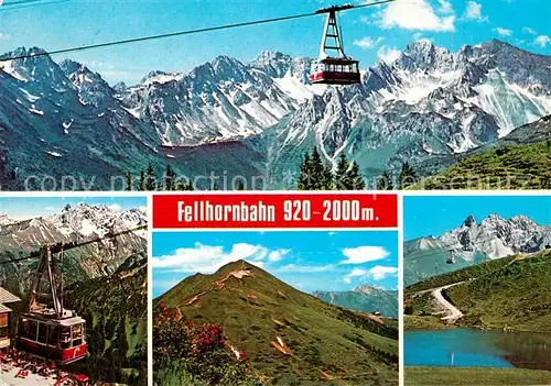 AK / Ansichtskarte Seilbahn Fellhorn  Kat. Bahnen
