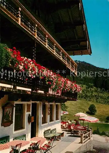 AK / Ansichtskarte Bayrischzell Alpengasthof zum Feurigen Tatzelwurm Kat. Bayrischzell