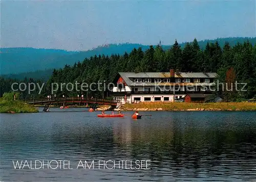 AK / Ansichtskarte Fichtelberg Bayreuth Waldhotel am Fichtelsee Kat. Fichtelberg