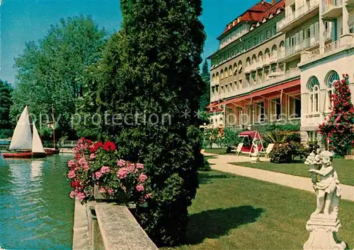 AK / Ansichtskarte Lindau Bodensee Hotel Bad Schachen Kat. Lindau (Bodensee)