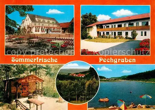 AK / Ansichtskarte Pechgraben Gasthaus Pension Frankenwald Kat. Neudrossenfeld