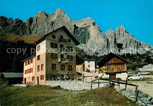 AK / Ansichtskarte Gardecciahuette Rifugio Gardeccia Restaurant Pension Panorama