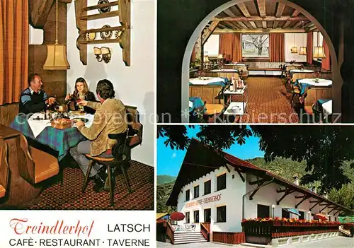 AK / Ansichtskarte Latsch Vinschgau Treindlerhof Restaurant