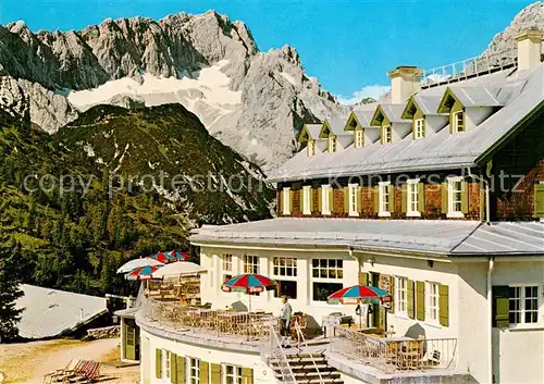 AK / Ansichtskarte Garmisch Partenkirchen Kreuzeckhaus Kat. Garmisch Partenkirchen