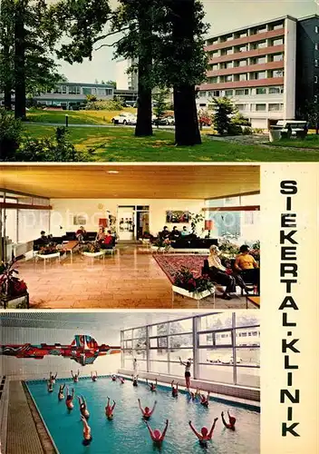 AK / Ansichtskarte Bad Oeynhausen Siekertal Klinik Kat. Bad Oeynhausen
