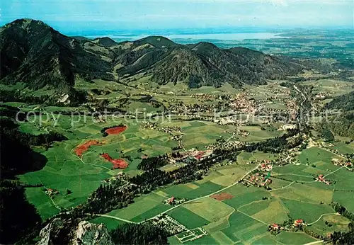 AK / Ansichtskarte Ruhpolding Panorama vom Rauschberg Chiemsee Kat. Ruhpolding