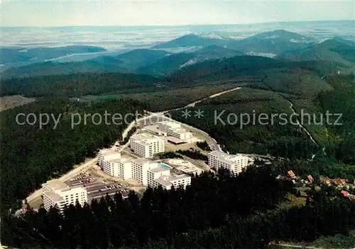 AK / Ansichtskarte Hahnenklee Bockswiese Harz Fliegeraufnahme Hochwald Ferienpark Kat. Goslar