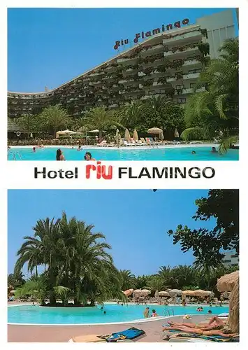 AK / Ansichtskarte Playa del Ingles Gran Canaria Hotel Riu Flamingo Kat. San Bartolome de Tirajana